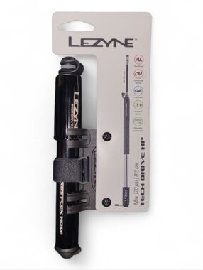 Lezyne Tech Drive HP Hand Pump — Black